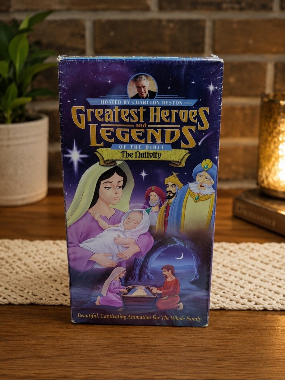 Greatest Heroes and Legends of the Bible: The Nativity – VHS (New, Sealed) 📼